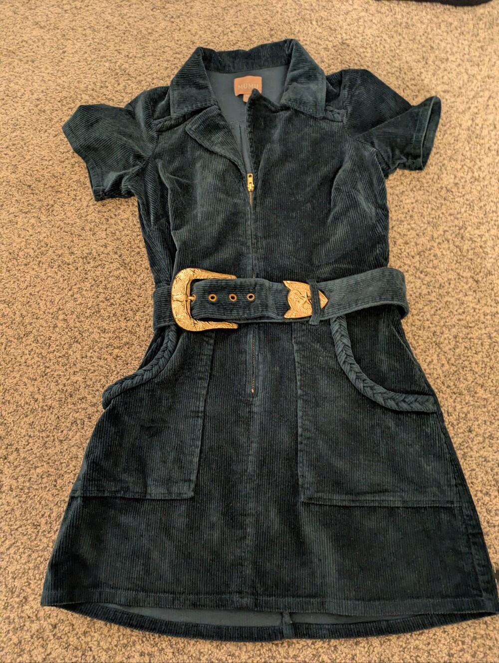 Show Me Your Mumu Outlaw Jade Corduroy Dress - Picture 4 of 9
